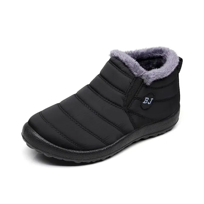 Bottes anti-skid chaudes pour hommes étanches